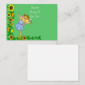 夏異教のの挨拶 ノートカード (正面/裏面)