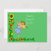 夏異教のの挨拶 ポストカード (正面/裏面)