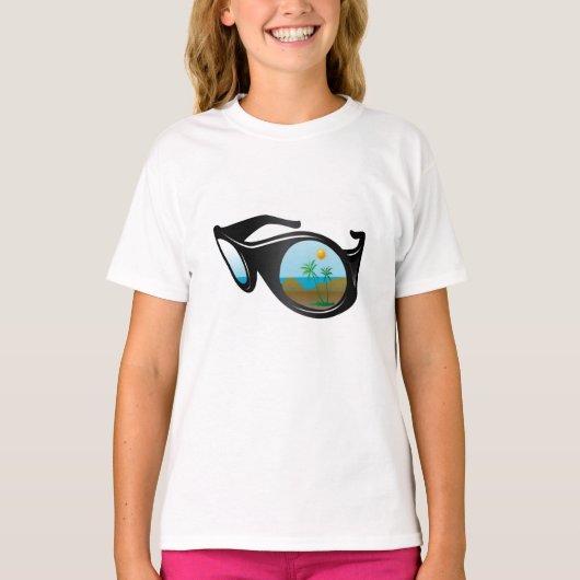 夏眼鏡 Tシャツ (正面)