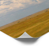 夏素晴らしのサウスダコタの平野 ポスター (角)