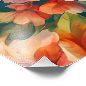 夏素晴らしのフローラ絵を描 フォトプリント            (角)