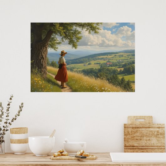 夏素晴らしの日 ポスター (キッチン)