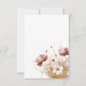 夏素朴の野草園 出欠カード (裏面)