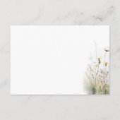 夏素朴野花詳細 エンクロージャーカード (裏面)