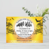 夏至のお祝い 招待状 (スタンド正面)