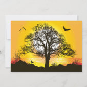 夏至のお祝い 招待状 (裏面)