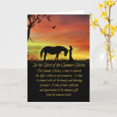 夏至のイブ・リサ 夏の至福 カード (黄色い花)