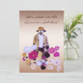 夏至のパーティの招待状 招待状 (スタンド正面)