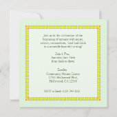 夏至のフェスティバル/パーティーの招待 招待状 (裏面)