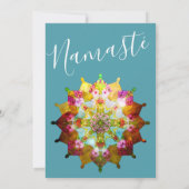 夏至のマンダラ 招待状 (裏面)