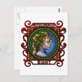 夏至の夜のはがき ポストカード (正面/裏面)