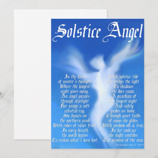 夏至の天使 シーズンカード (正面/裏面)