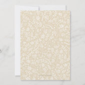 夏至の庭のリースへの招待 招待状 (裏面)