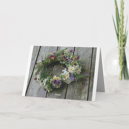 夏至の挨拶状 カード (裏面)