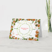 夏至の挨拶状 カード (正面)