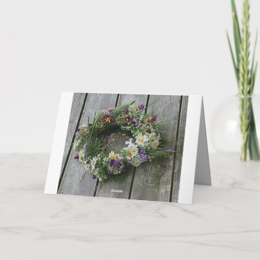 夏至の挨拶状 カード (裏面)