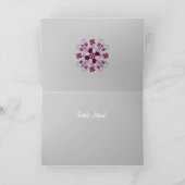 夏至の挨拶状 カード (内部)