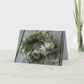 夏至の挨拶状 カード