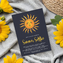 夏至パーティー太陽