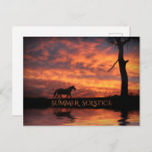 夏至リタホースアンドサンライズ ポストカード (正面/裏面)