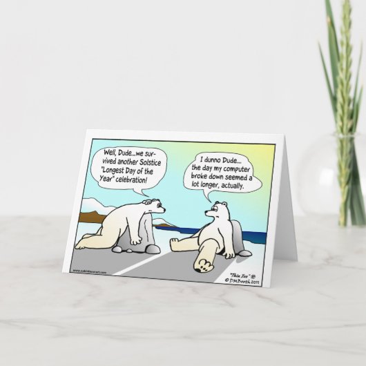 夏至 カード (正面)