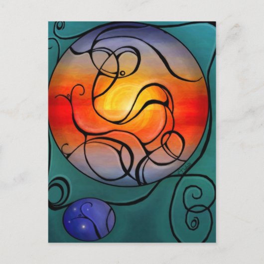 夏至 ポストカード (正面)