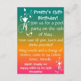 夏色の招待 招待状