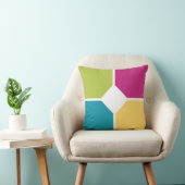 夏色四半円点オプションMONOGRAM クッション (椅子)