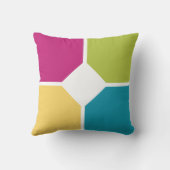 夏色四半円点オプションMONOGRAM クッション (裏面)