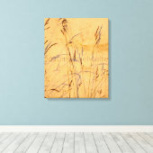 夏草と影はがきポスターアクリル キャンバスプリント (インサイチュ (ウッドフロア))