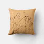 夏草と影はがきポスターアクリル クッション (裏面)