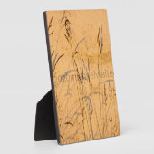 夏草と影はがきポスターアクリル フォトプラーク (側面)