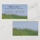 夏草原の名刺 名刺 (正面/裏面)