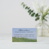 夏草原の名刺 名刺 (スタンド正面)