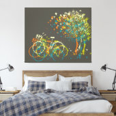 夏葉の木 キャンバスプリント (インサイチュ (寝室))