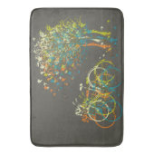 夏葉の木 バスマット (正面縦)