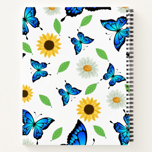 夏蝶 ノートブック (裏面)