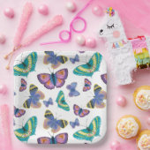 夏蝶 ペーパープレート (パーティー)