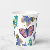 夏蝶 紙コップ (裏面)