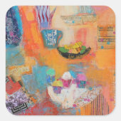 夏表 スクエアシール (正面)