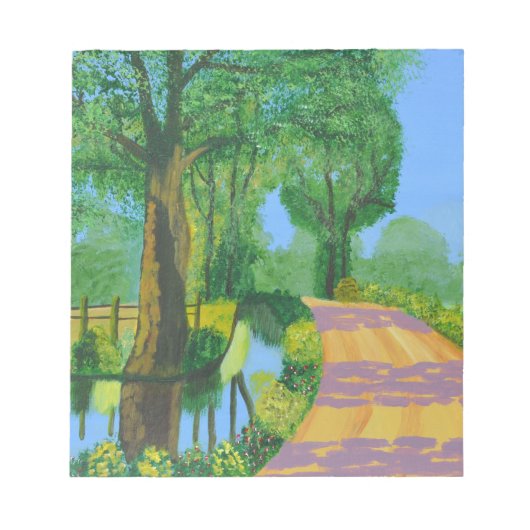 夏道 ノートパッド (正面)