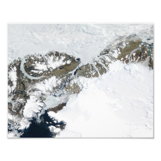 夏雪解け フォトプリント            (正面)