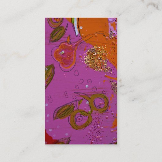 "夏風" 名刺 (正面)