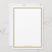 夏食べのBBQパーティー 招待状 (裏面)