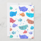 夏魚ファンキー誕生日プールパーティー 招待状 (裏面)