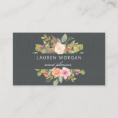 夏鮮やかのフローラ | 名刺 (正面)