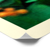 夏鮮やかの花 ポスター (角)