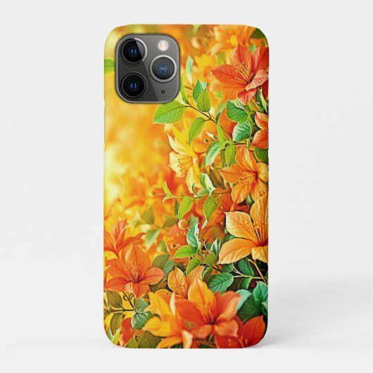夏鮮やかの花 Case-Mate iPhoneケース (裏)
