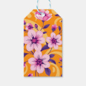 夏鮮やか花 – ドーパミンスタイル ギフトタグ (正面)
