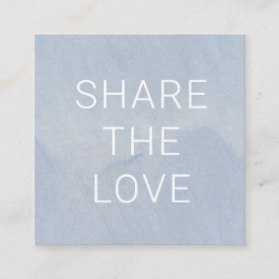 夏鮮やか  ロイヤリティカード スクエア名刺